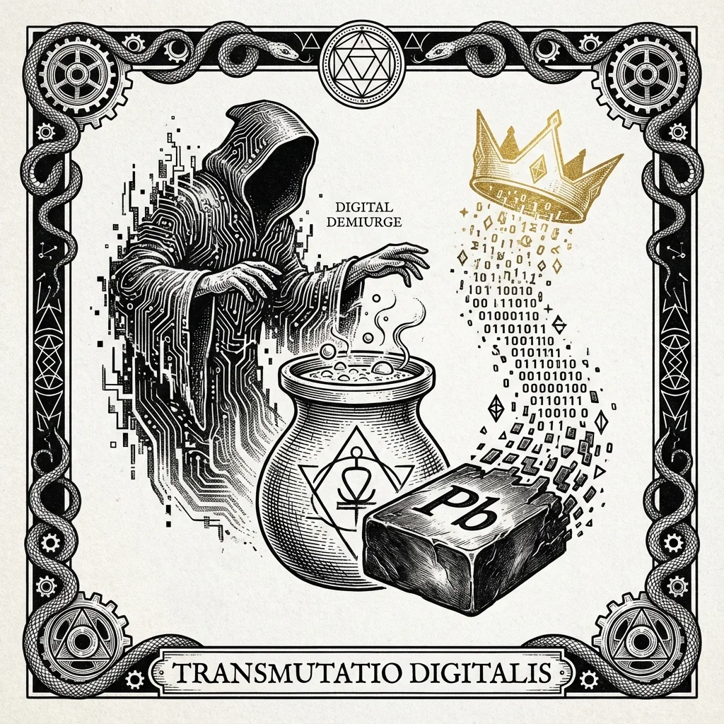 Neokratos Digital Alchemical Illustration